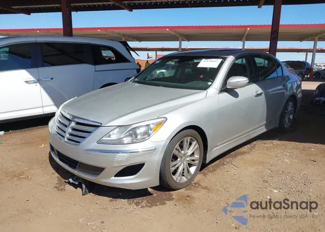 2012 Hyundai Genesis 3.8 z USA, uszkodzony, nr VIN KMHGC4DD9CU172451